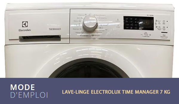 Lave-Linge Electrolux Time Manager 7 kg